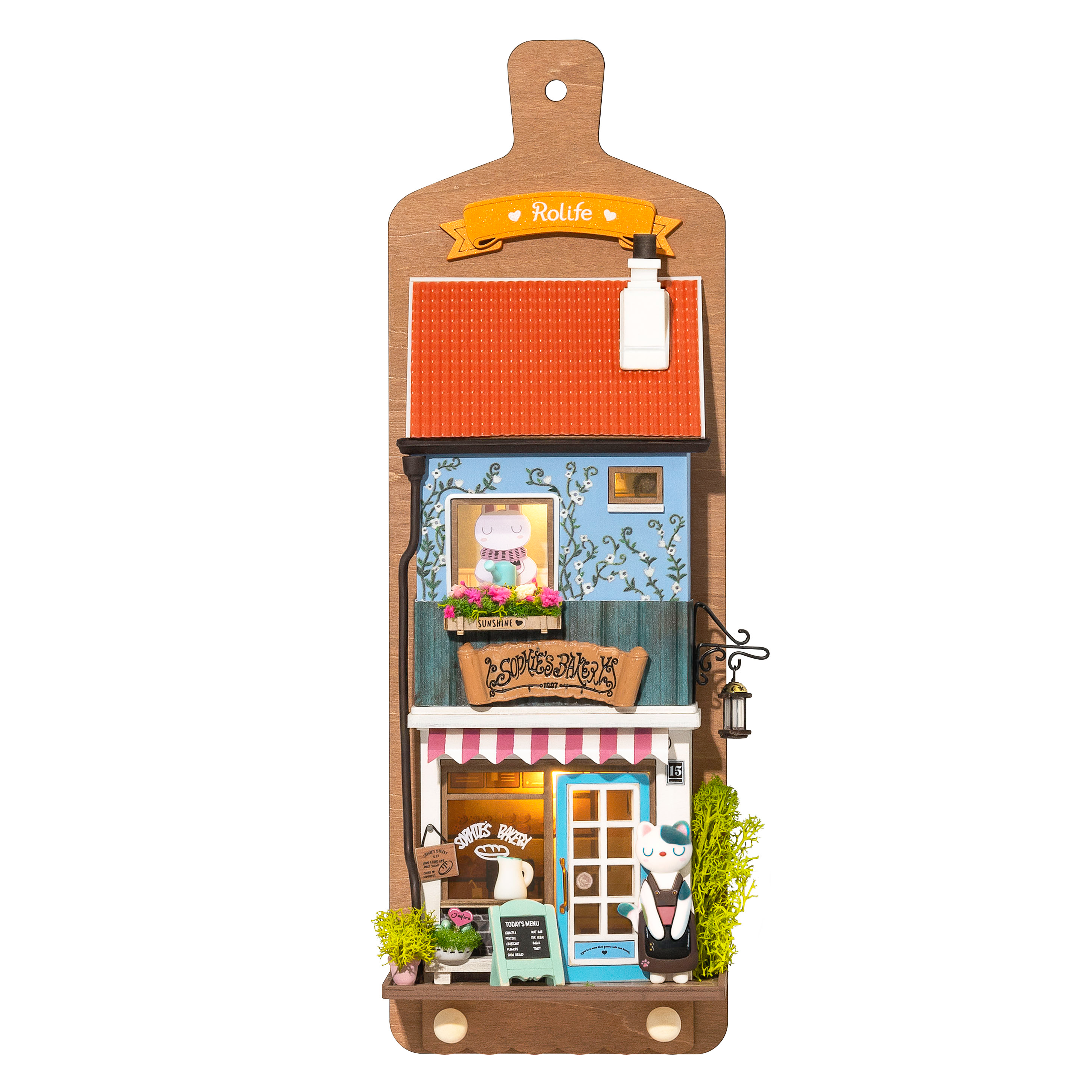 Aroma Toast Lab DIY Wall Hanging Miniature House Kit